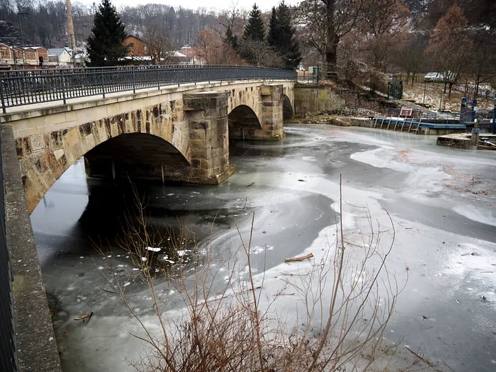 Detail of the Hegereiter bridge today