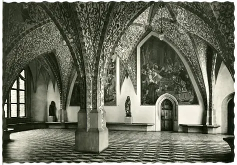 Interior of Albrechtsburg Castle in Meissen