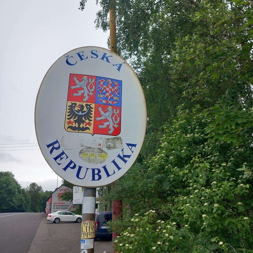 Petrovice near the German border