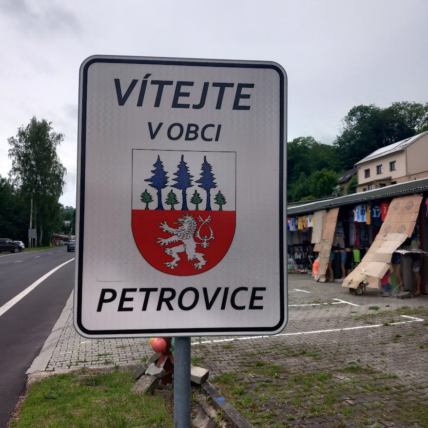 Another view of Petrovice near the German border