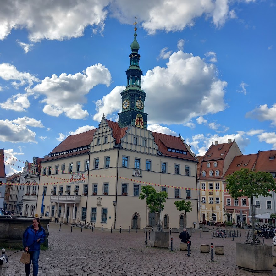 Pirna town square and Rathaus
